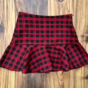 LF plaid skirt